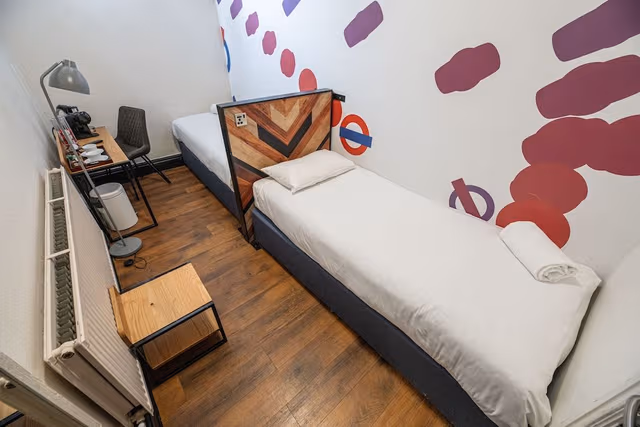 Twin Room with Shared Bathroom