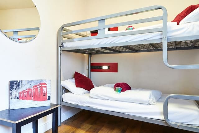 Private 2 Bunk Room, Shared Bathroom
