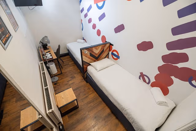 Twin Room with Shared Bathroom
