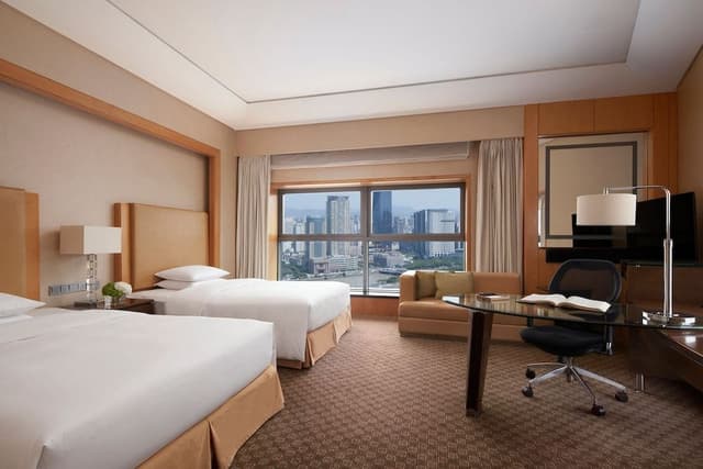 Premier Twin Room, 2 Double Beds, Smoking, River View