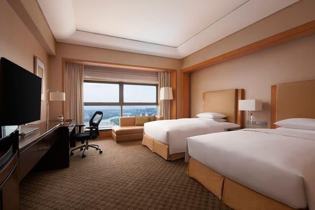 Executive Twin Room, 2 Double Beds, Smoking, Executive Level