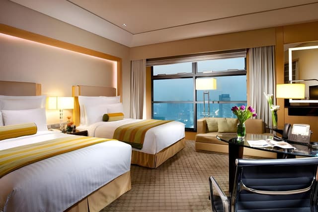 Executive Twin Room, 2 Double Beds, Smoking, Executive Level