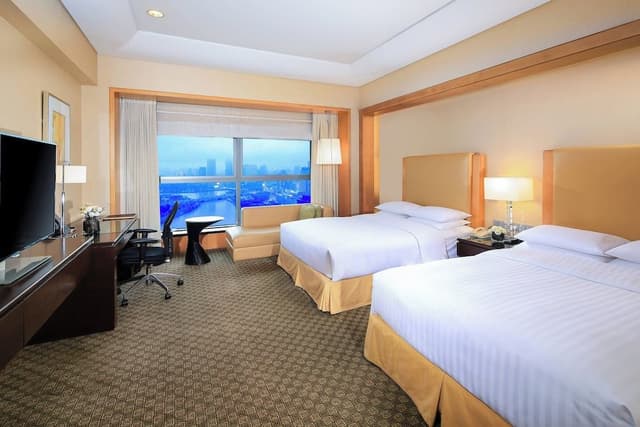 Executive Twin Room, 2 Double Beds, Smoking, Executive Level