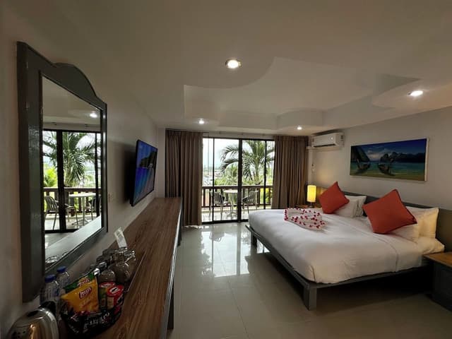 Deluxe Double Room, 1 Double Bed, Sea View