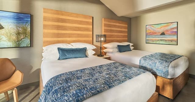 Oceanfront Two Double Beds Studio