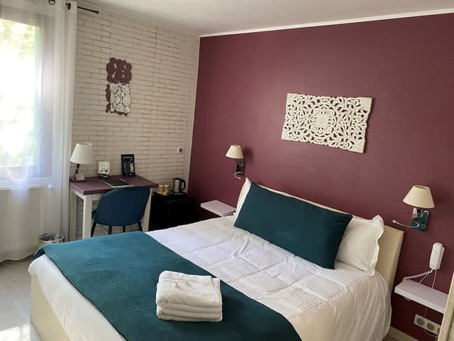 Chambre double avec baignoire