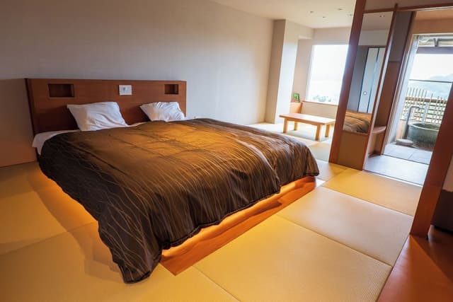 Executive Quadruple Room, 1 Bedroom, Private Bathroom, Ocean View (With open-air bath, Wi-Fi)