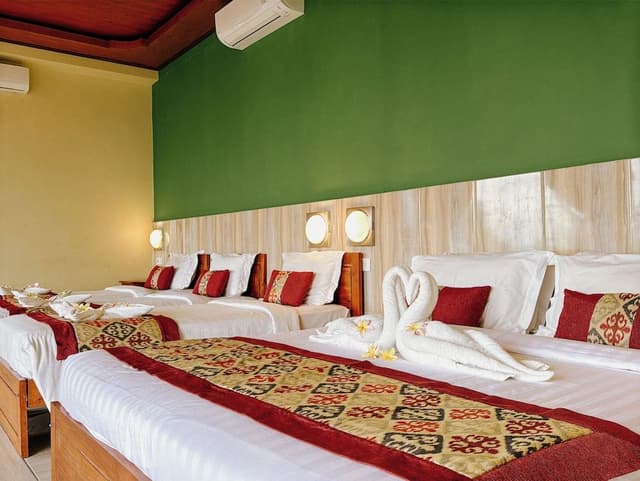 Comfort Quadruple Room, Multiple Beds (Air Conditioner)