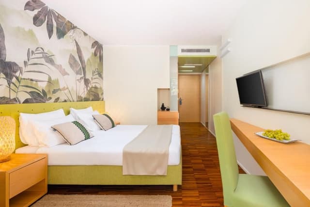 Superior Double Room with Balcony and Park View