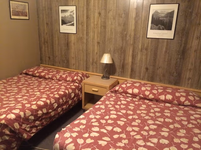 Standard Double Room, 2 Double Beds, Kitchenette, Mountain View