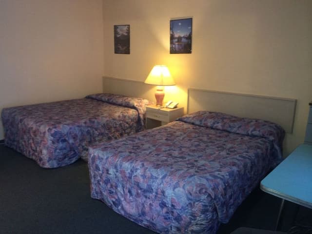 Standard Double Room, 2 Double Beds, Kitchenette, Mountain View