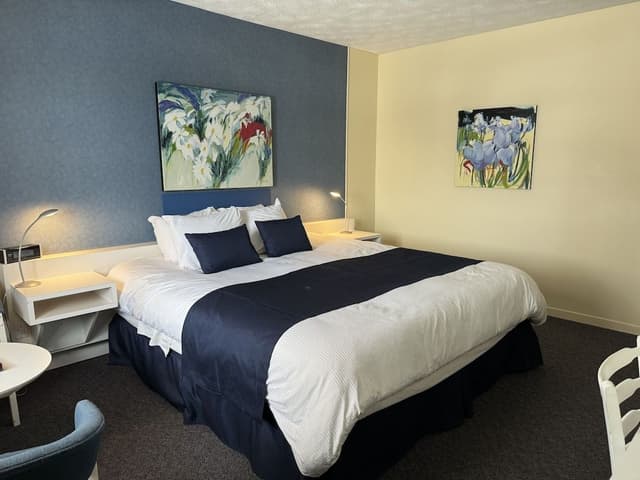 Room 1 King Bed Saguenay View