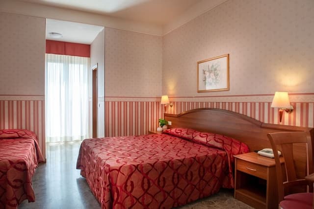 Superior Triple Room, Refrigerator, Pool View