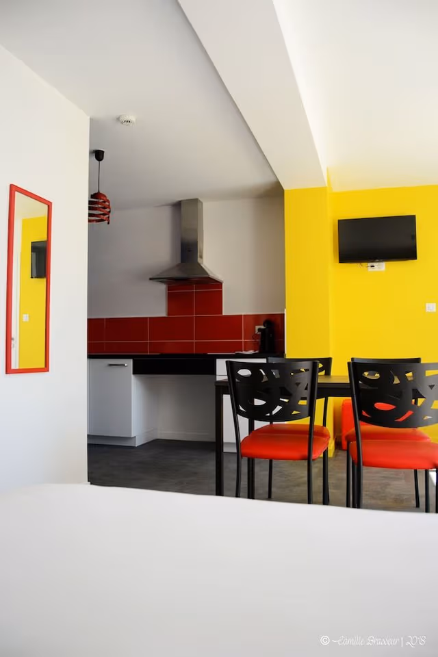 1 bedroom suite for 4 people with reduced mobility