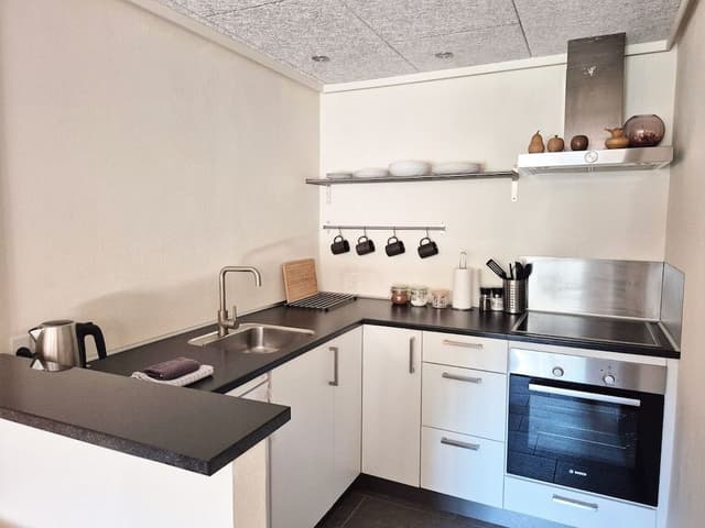 Romantic Studio, Kitchen, Lake View