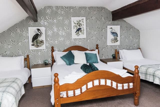 Family Quadruple Room, Multiple Beds, Non Smoking, Private Bathroom