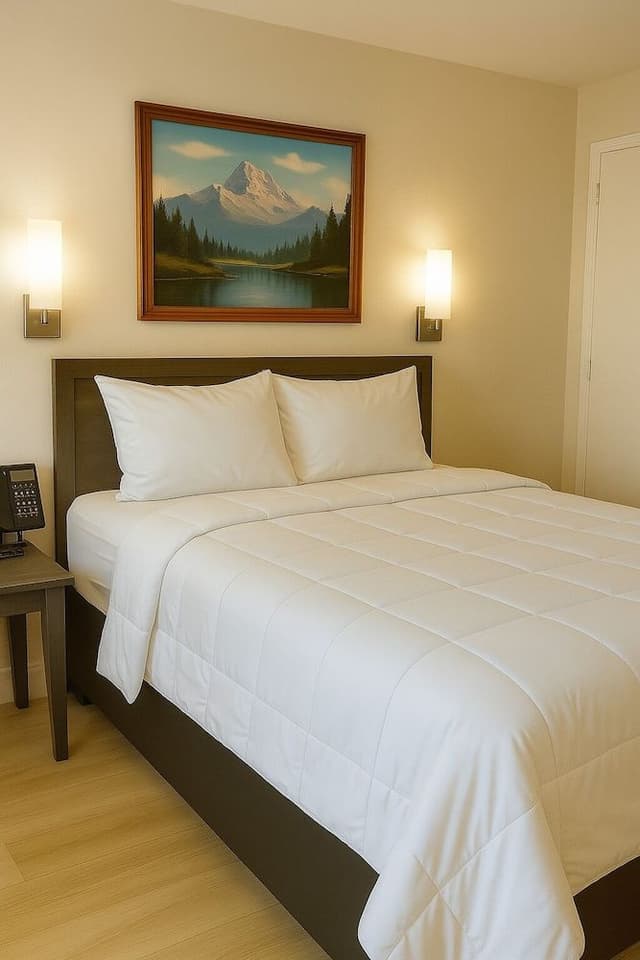 Basic Single Room, 1 King Bed, Kitchenette
