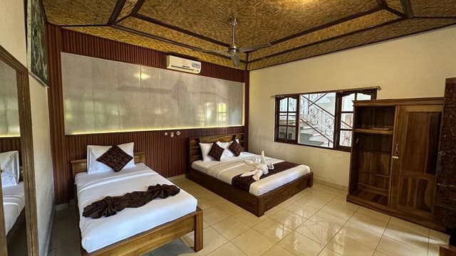 Deluxe Triple Room, Garden View