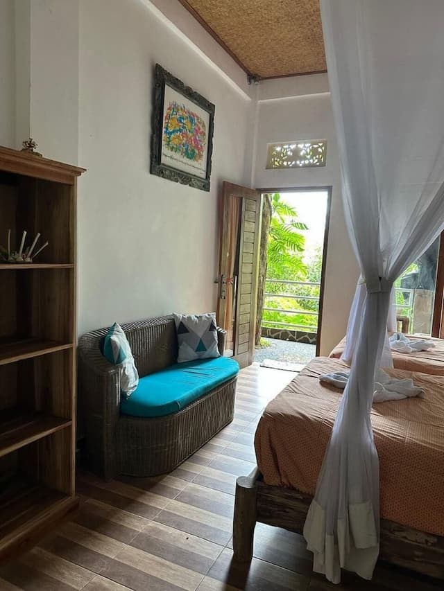 Basic Twin Room, 1 Bedroom, Garden View