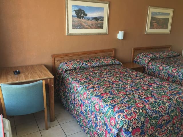 Comfort Double Room, 2 Double Beds, Smoking, Refrigerator & Microwave