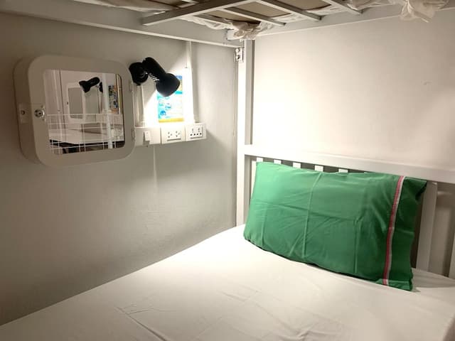 Private Twin Bunk Bed with A/C