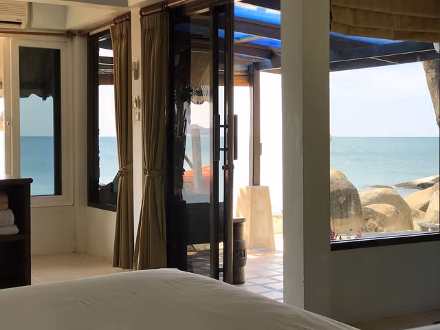 Superior Double Room, 1 Bedroom, Ocean View, Beachfront