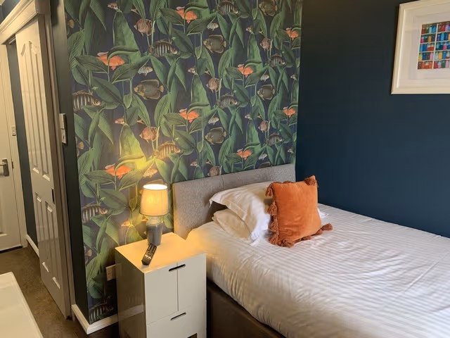 Standard Single Room, 1 Twin Bed, Ensuite, Sea View