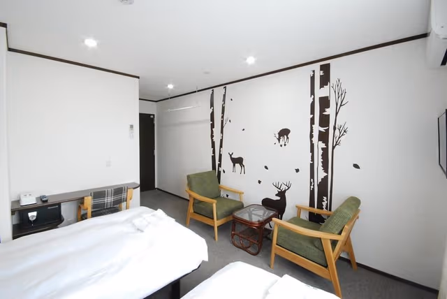 Basic Twin Room, Non Smoking, Refrigerator (2 Single Beds Or 1 King Bed)