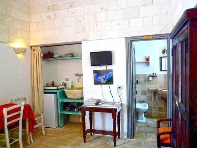 Studio, Kitchenette, Garden View