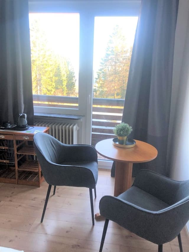 Panoramic Double Room, Balcony, Mountainside