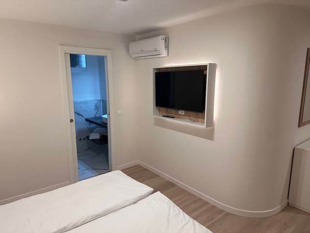 Basement master bedroom