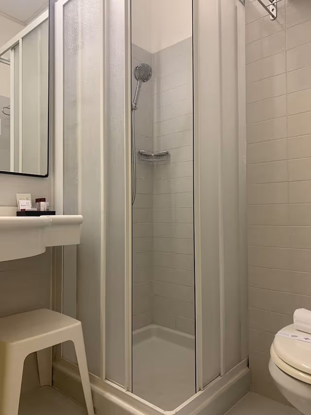 Basic Double Room, 1 Double Bed, Terrace, Sea View
