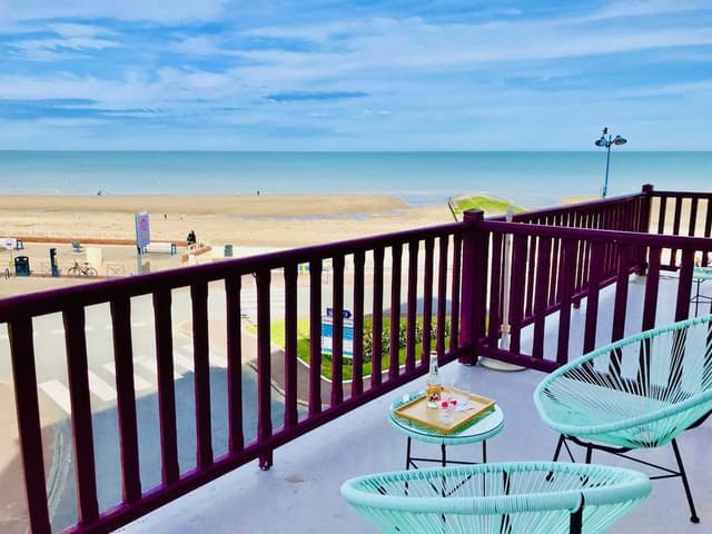 Chambre Double Deluxe, 1 grand lit, terrasse, vue mer