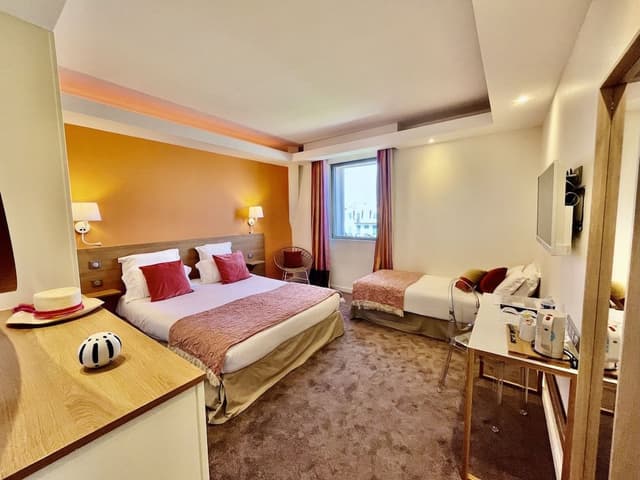 Chambre Triple Familiale, vue mer