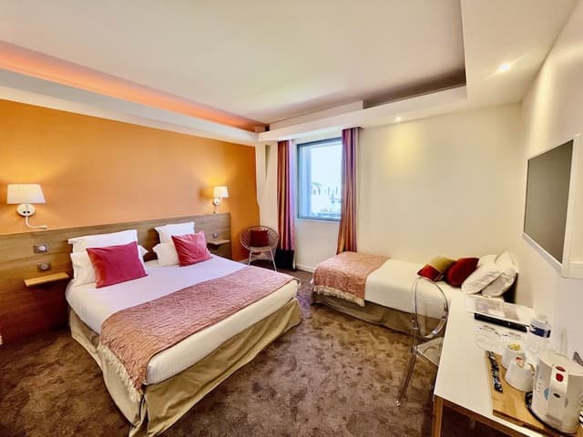 Chambre Triple Familiale, vue mer