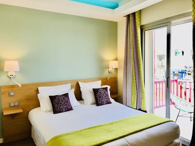 Chambre Double Deluxe, 1 grand lit, terrasse, vue mer