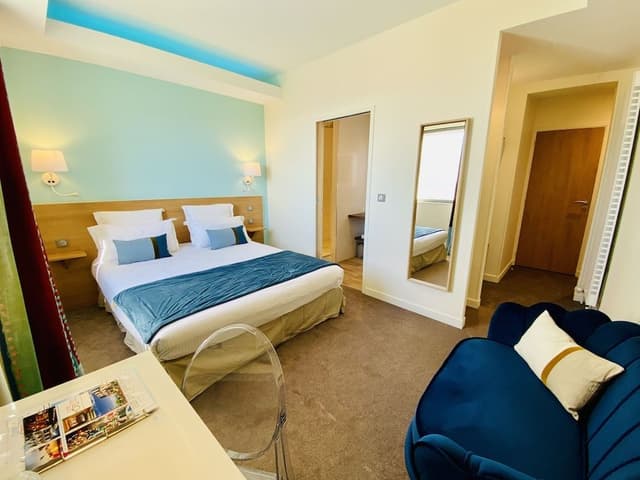 Chambre Double Supérieure, 1 grand lit, vue mer