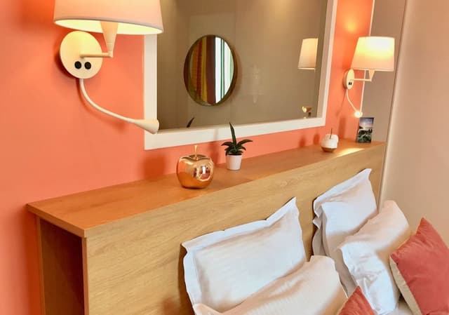 Chambre Double Deluxe, 1 grand lit, terrasse, vue mer