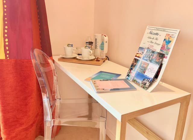 Chambre Double Deluxe, 1 grand lit, terrasse, vue mer