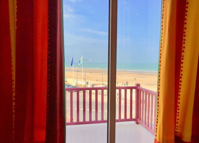 Chambre Double Deluxe, 1 grand lit, terrasse, vue mer