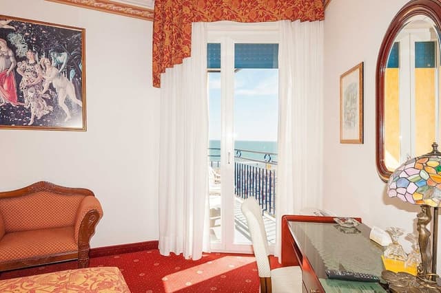 Standard Double or Twin Room, Terrace, Partial Sea View