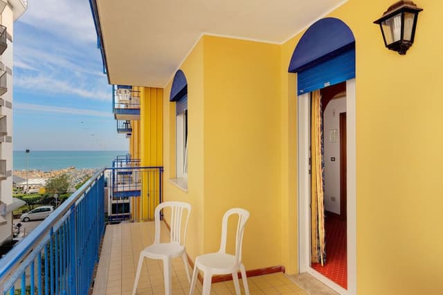 Standard Double or Twin Room, Terrace, Partial Sea View
