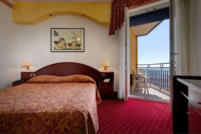 Standard Double or Twin Room, Terrace, Partial Sea View