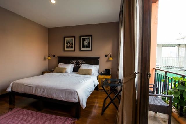 Standard Double Room, Terrace, City View