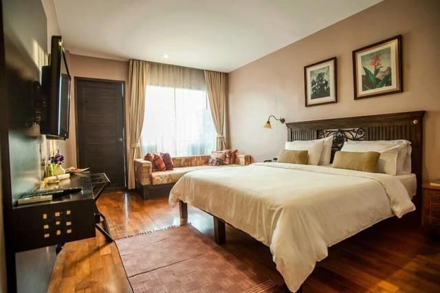 Deluxe Room, 1 Double Bed, Terrace, River View