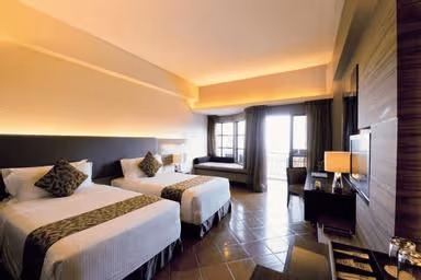 Deluxe Seafront Twin (Bed and Breakfast) - Smoking