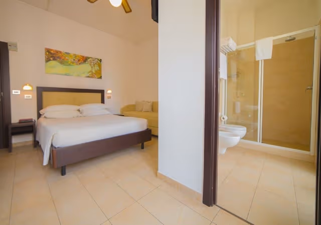 Superior Quadruple Room, Balcony, Sea View