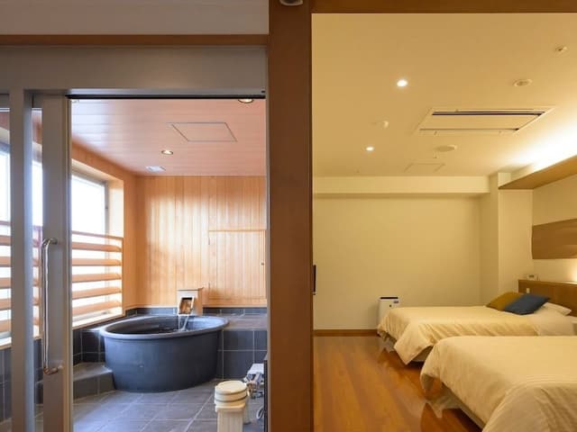 [Accessible] Room with hot springs, Non Smoking