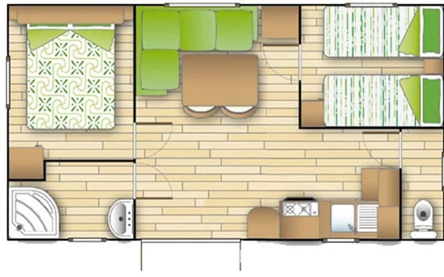 Mobile Home, 2 Bedrooms, Pool Access (Colorado)