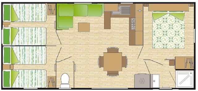 Mobile Home, 3 Bedrooms